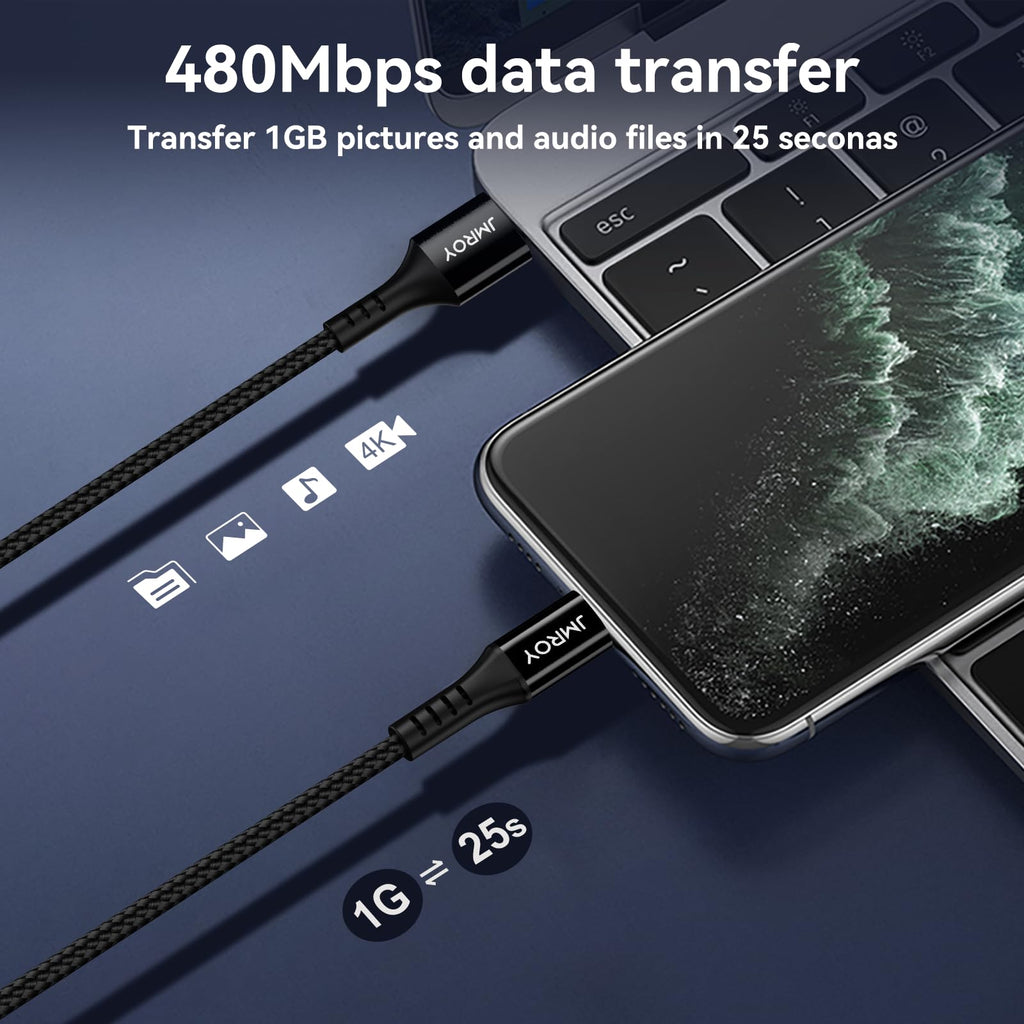 Extra long USB to USB C Cable 3m, PS5 Controller Charging Cable Type C Charger cable for Samsung Galaxy S22 S21 S20 Plus Note 10 9 8, Google Pixel,LG, Playstation 5, Xbox Series X/S