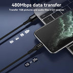Extra long USB to USB C Cable 3m, PS5 Controller Charging Cable Type C Charger cable for Samsung Galaxy S22 S21 S20 Plus Note 10 9 8, Google Pixel,LG, Playstation 5, Xbox Series X/S