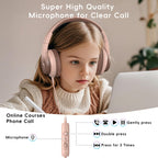 Candy Bila Wired Kids Headphones for School, Over-Ear for Boys Girls