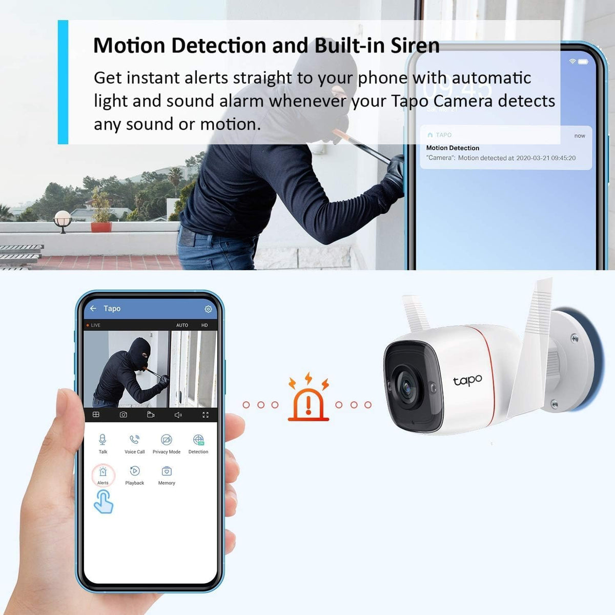Tapo C530WS 3K 5MP Pan/Tilt Outdoor Security Camera CCTV Camera