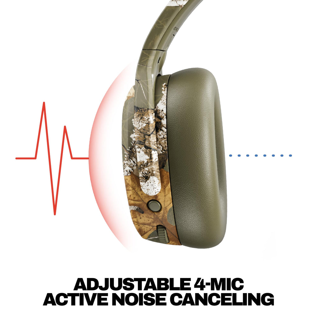 Skullcandy Crusher ANC 2 Noise Cancelling Wireless Headphones - Bone
