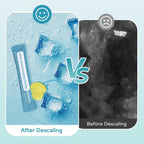 EUHOMY Ice Maker Cleaner & Descaler, 12 Uses & Individually Packed