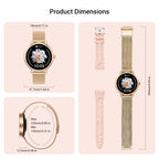 Blackview Military Smart Watch for Men (Answer/Make Calls), 1.45" Fitness Tracker with 100-Day Battery/Flashlight/Compass/Heart Rate/SpO2/Sleep, 150+ Sports IP68 Waterproof Smartwatch for iOS Android