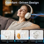 Hybrid Active Noise Cancelling Bluetooth Headphones Wireless Headphones