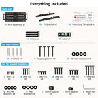 HOME VISION Heavy Duty Tilt TV Wall Mount for 32-86 Inch Flat/Curved Screen