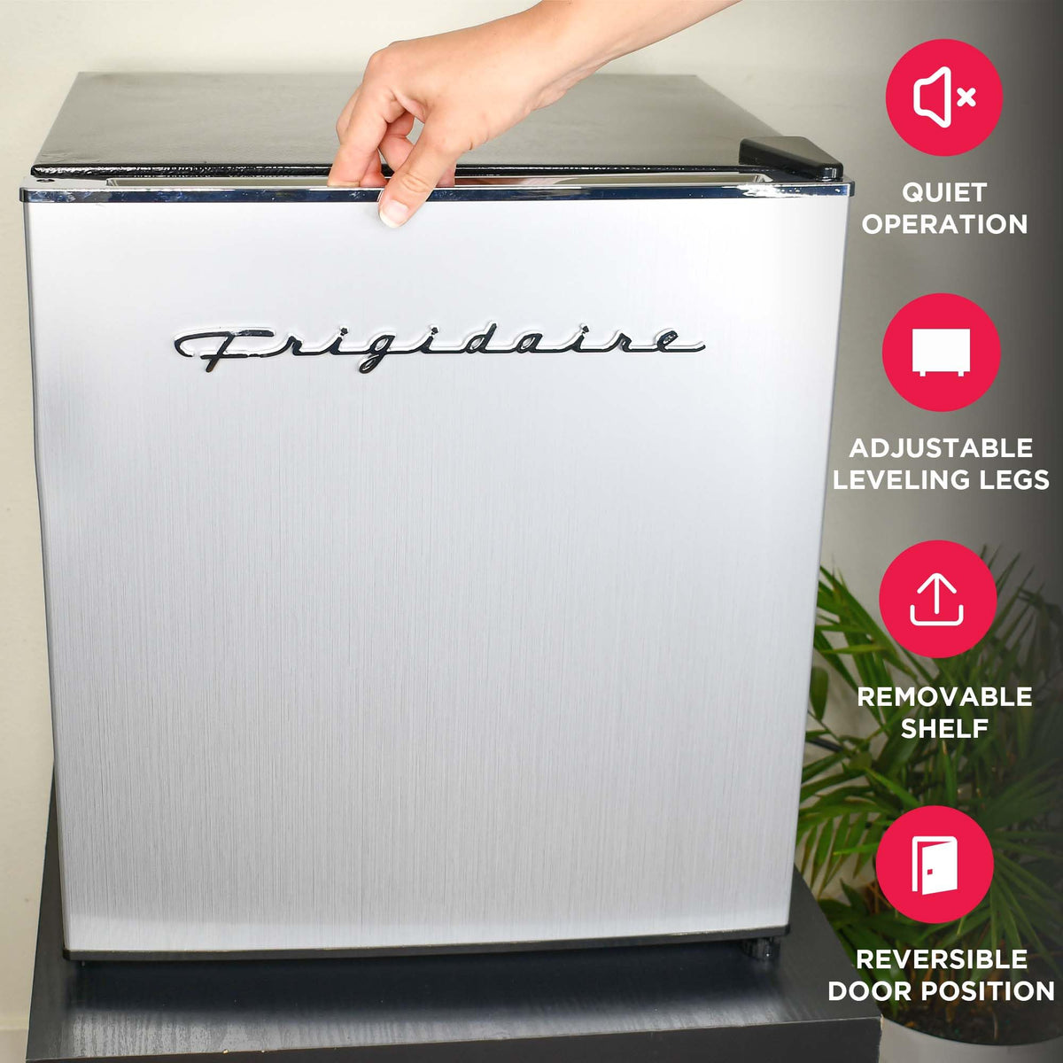 Frigidaire Upright Freezer, 6.5 cu ft, Deep Freeze, Platinum Design Series