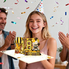 16th Birthday Card for Girl Boy Son Daughter, Big Pop Up 16th Birthday Cards for Grandson Granddaughter, Back In 2010 Funny 16 Year Old Birthday Decorations