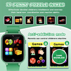 Kids Smart Watches Girls Age 5-12, 26 Games High-Resolution Touchscreen Kids Watch with Video Camera Music Player Pedometer Flashlight 12/24 hr Educational Toys Birthday Gifts for Girls Ages 6 7 8