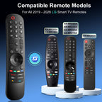 【2-Pack】 for Roku TV Remote,Replacement for TCL,ONN, Hisense Roku TVs