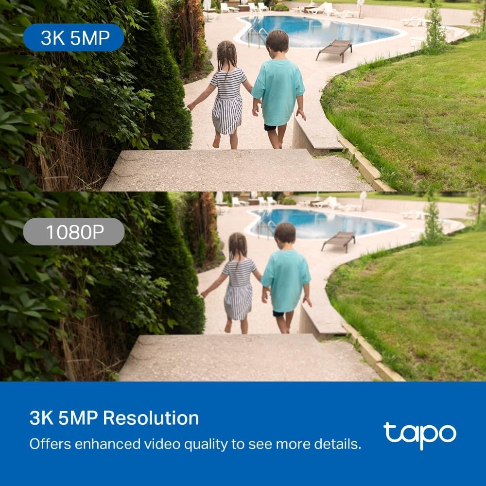 Tapo C530WS 3K 5MP Pan/Tilt Outdoor Security Camera CCTV Camera