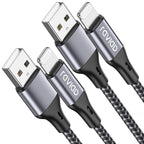 RAVIAD Long iPhone Charger Cable 3M 2Pack MFi Certified Lightning Cable