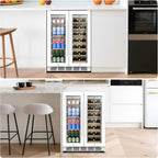 Mini Beverage Refrigerator Cooler -Small Beverage Fridge 1.4cu.ft