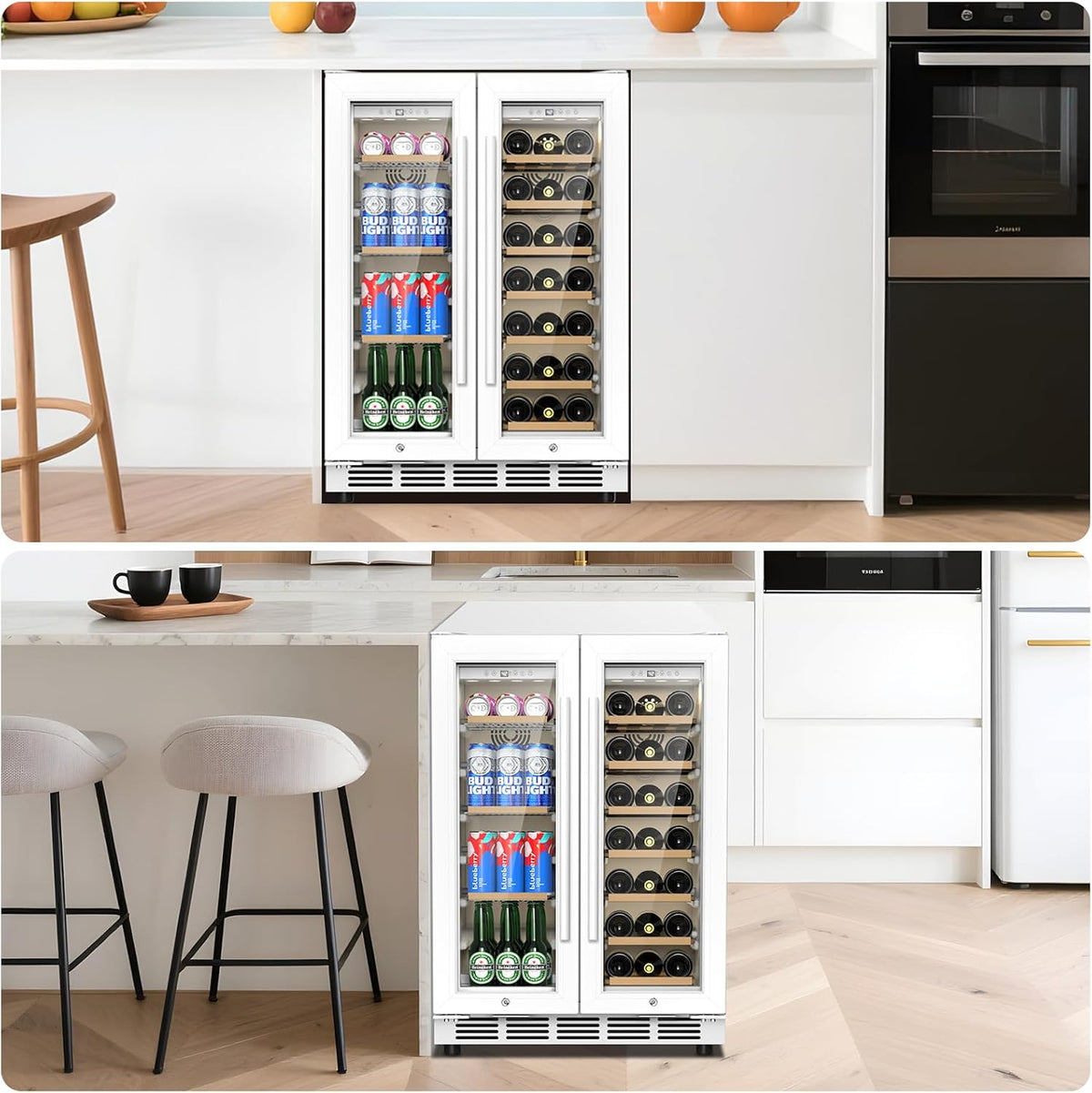 Mini Beverage Refrigerator Cooler -Small Beverage Fridge 1.4cu.ft