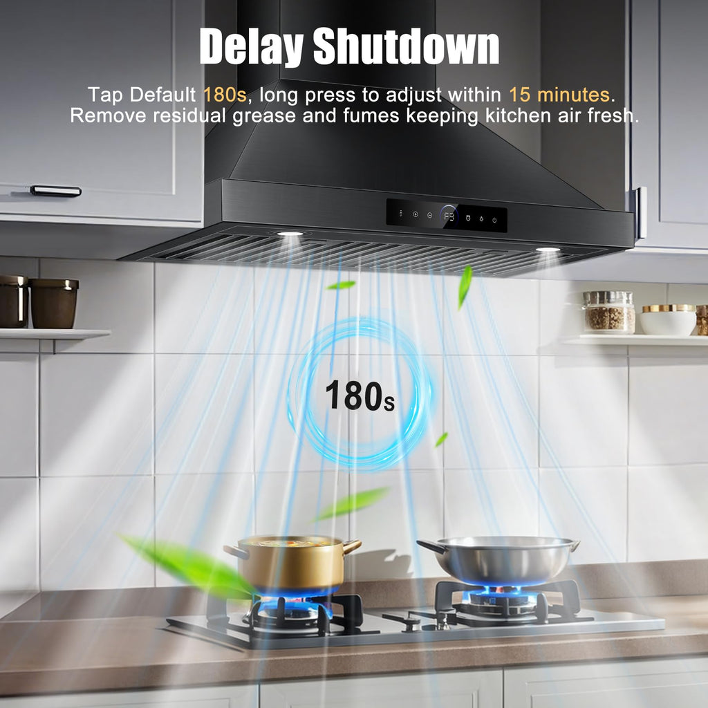 42 inch Range Hood Under Cabinet 1200 CFM Stainless Steel Stove Vent Hoods