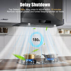 42 inch Range Hood Under Cabinet 1200 CFM Stainless Steel Stove Vent Hoods