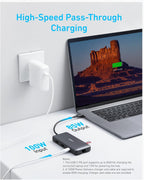 Anker Laptop Docking Station Dual Monitor, 8-in-1 USB C Hub, 4K Dual Monitor with 2 HDMI, 1 Gbps Ethernet Hub, 85W Power Delivery, SD Card Reader for MacBook Pro, XPS and More (Charger not Included)