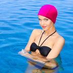 2 Swimming Caps for Kids Girls Boys Adult Light Swimming Cap Swim Hats Kid