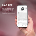 JLab JBuds Lux ANC Wireless Over-Ear Headphones, Mauve