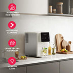 FRIGIDAIRE Touchscreen Nugget Ice Maker, Countertop Ice Machine, Sonic Ice Maker with 33 lbs. Capacity, Slate