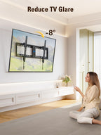 Mounting Dream Tilting TV Wall Mount for Most 37-90 Inch TVs up to 132lbs