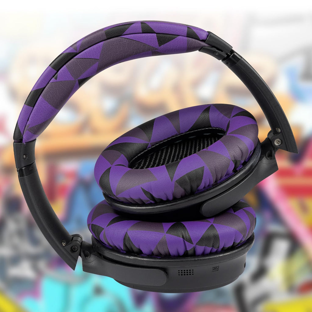 SoloWIT Earpads for Bose QC35 & QC35 ii - Brilliant Blue