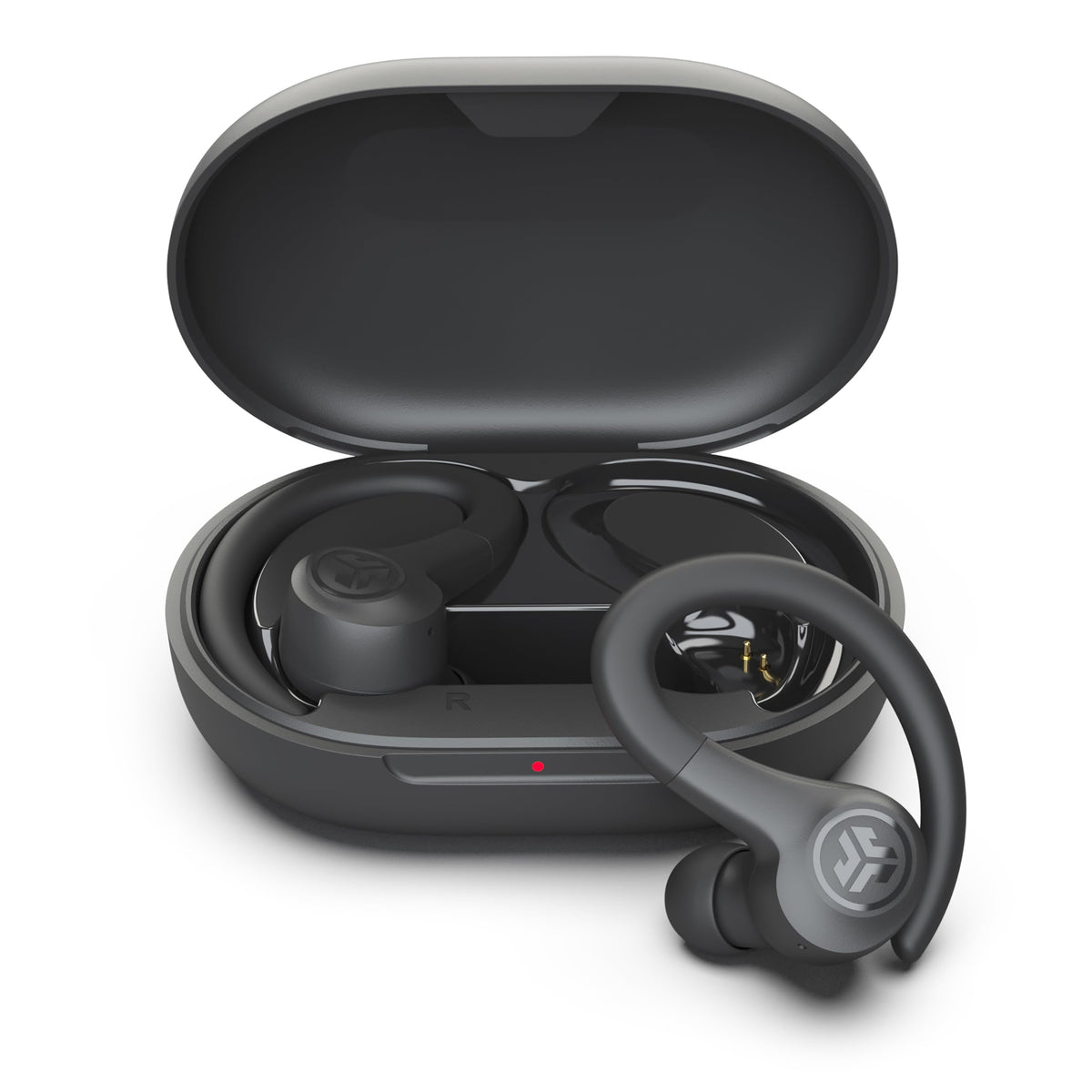 JLab, Go Sport+, True Wireless Workout Earbuds, Bluetooth Sport Earbuds, Clear Calling, Sand