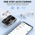 Wireless Earbuds Sports, 75Hrs Bluetooth 5.4 Headphones, Bass Hi-Fi Stereo