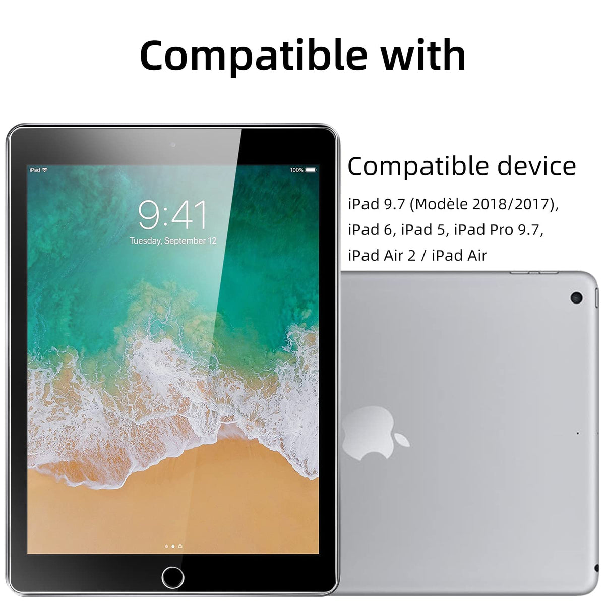 NEW'C for iPad (A16) 2025, iPad (10th Generation) 2022 Screen Protector