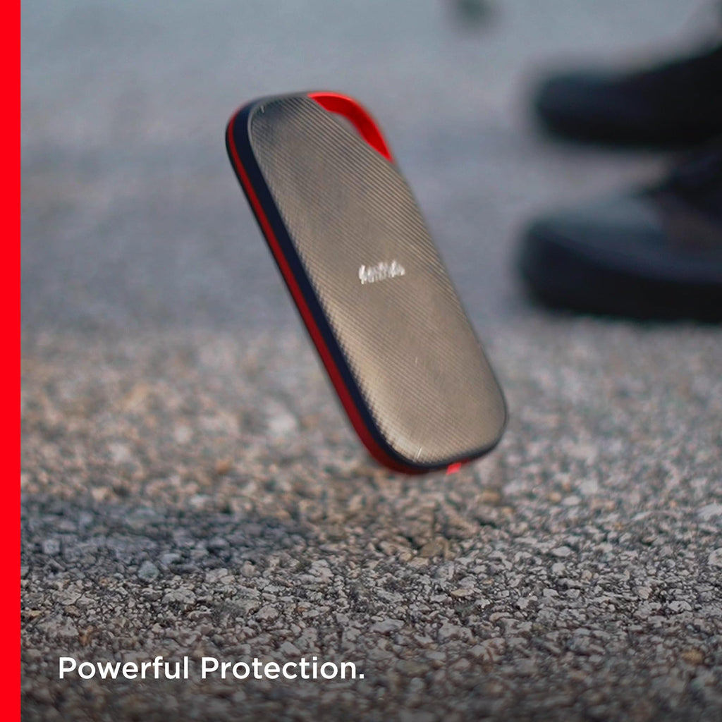 SanDisk Extreme Portable SSD 1TB - Up to 1050MB/s Read Speeds (Older Model)