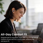 TOZO NC9 Hybrid Active Noise Cancelling Wireless Earbuds, 60H, LED Display