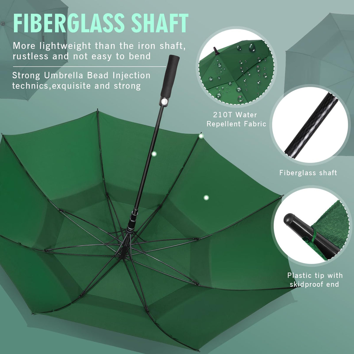 ZOMAKE Golf Umbrella Windproof and Rainproof Large