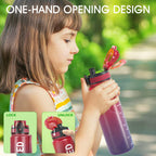 Sahara Sailor Water Bottle 1L, Leakproof Tritan Bottle with Time Marker