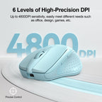TECKNET Bluetooth Mouse, Wireless Mouse Rechargeable