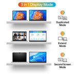 MNN 15.6" FHD 60Hz Portable Monitor USB-C HDMI IPS HDR Gaming Laptop