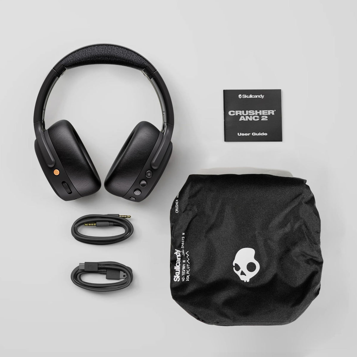 Skullcandy Crusher ANC 2 Noise Cancelling Wireless Headphones - Bone