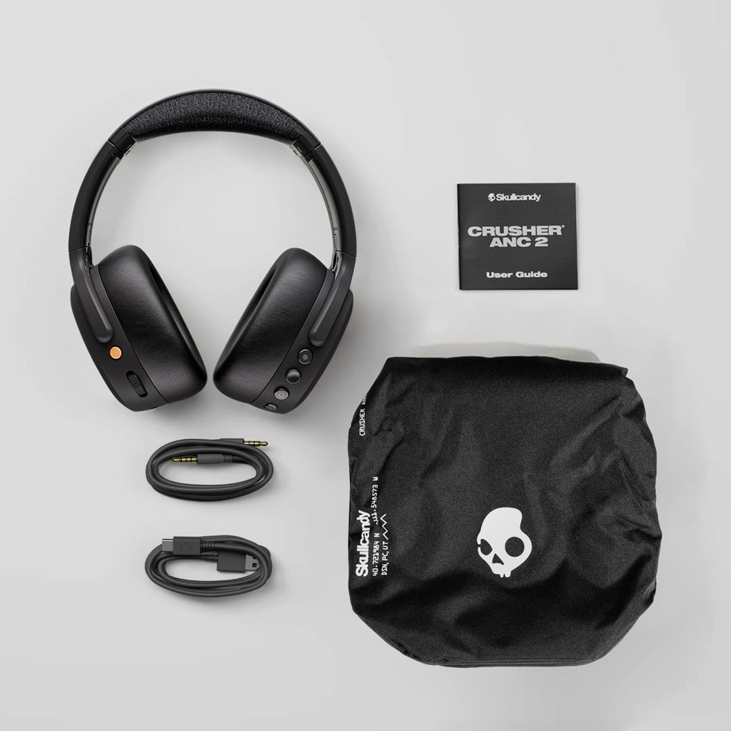 Skullcandy Crusher ANC 2 Noise Cancelling Wireless Headphones - Bone