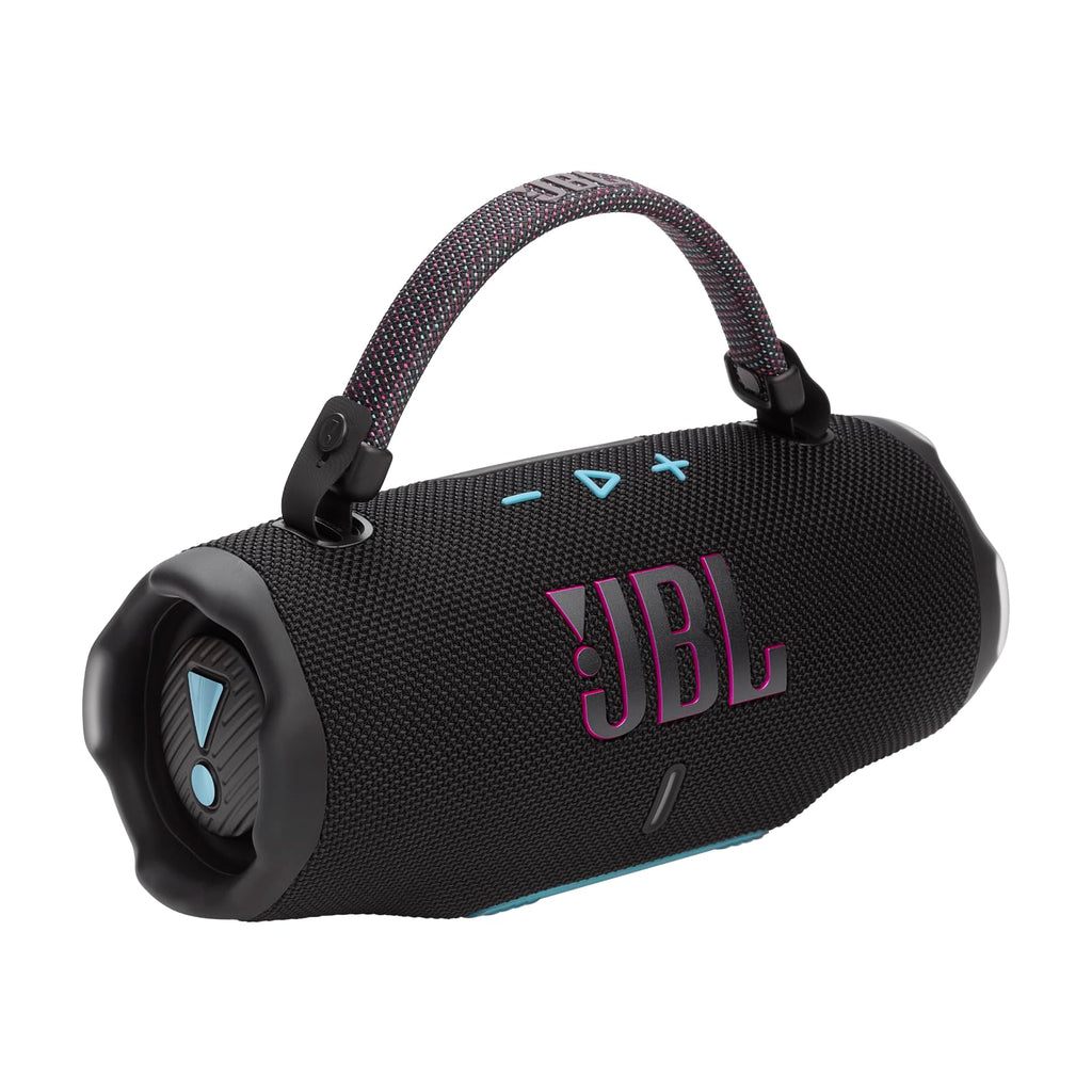 JBL Charge 6 - Portable Waterproof & DropProof Bluetooth Speaker (Black)