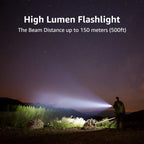 LE LED Torch, LE1000 Powerful Handheld Flashlight, Adjustable Focus, 4 PCs