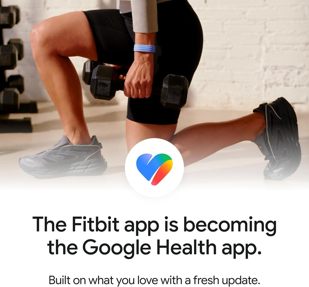 Fitbit Google Charge 6 Activity Tracker with 3 Months Google Health Membership Included, 7 Days Battery Life and Google Wallet and Maps, Obsidian/Black Aluminum