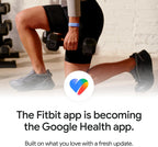 Fitbit Google Charge 6 Activity Tracker with 3 Months Google Health Membership Included, 7 Days Battery Life and Google Wallet and Maps, Obsidian/Black Aluminum