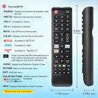 for Hisense TV Remote Control, Universal for Hisense Smart TV, Replacement