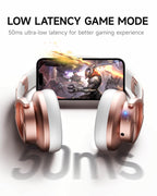 Picun B8 Wireless Bluetooth Headphones, 120H Playtime, 3EQ Modes, Black