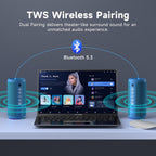 Ortizan X10 Portable Bluetooth Speaker (1st Gen), IPX7 Waterproof, Wireless