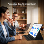 InnoView Portable Monitor, 15.6 Inch FHD 1080P HDMI USB C Second External Monitor for Laptop, Desktop, MacBook, Phones, Tablet, PS5/4, Xbox, Switch, Built-in Speaker with Protective Case