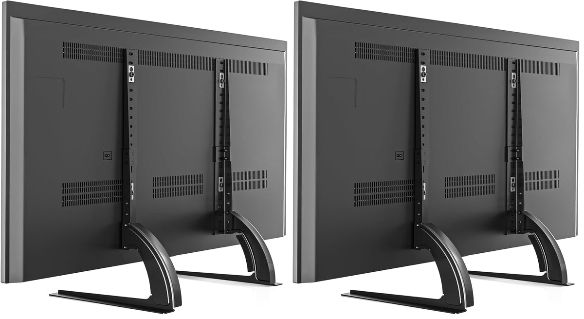 5Rcom Universal Tabletop TV Stand Base for 22-65 Inch Flat Screen TVs