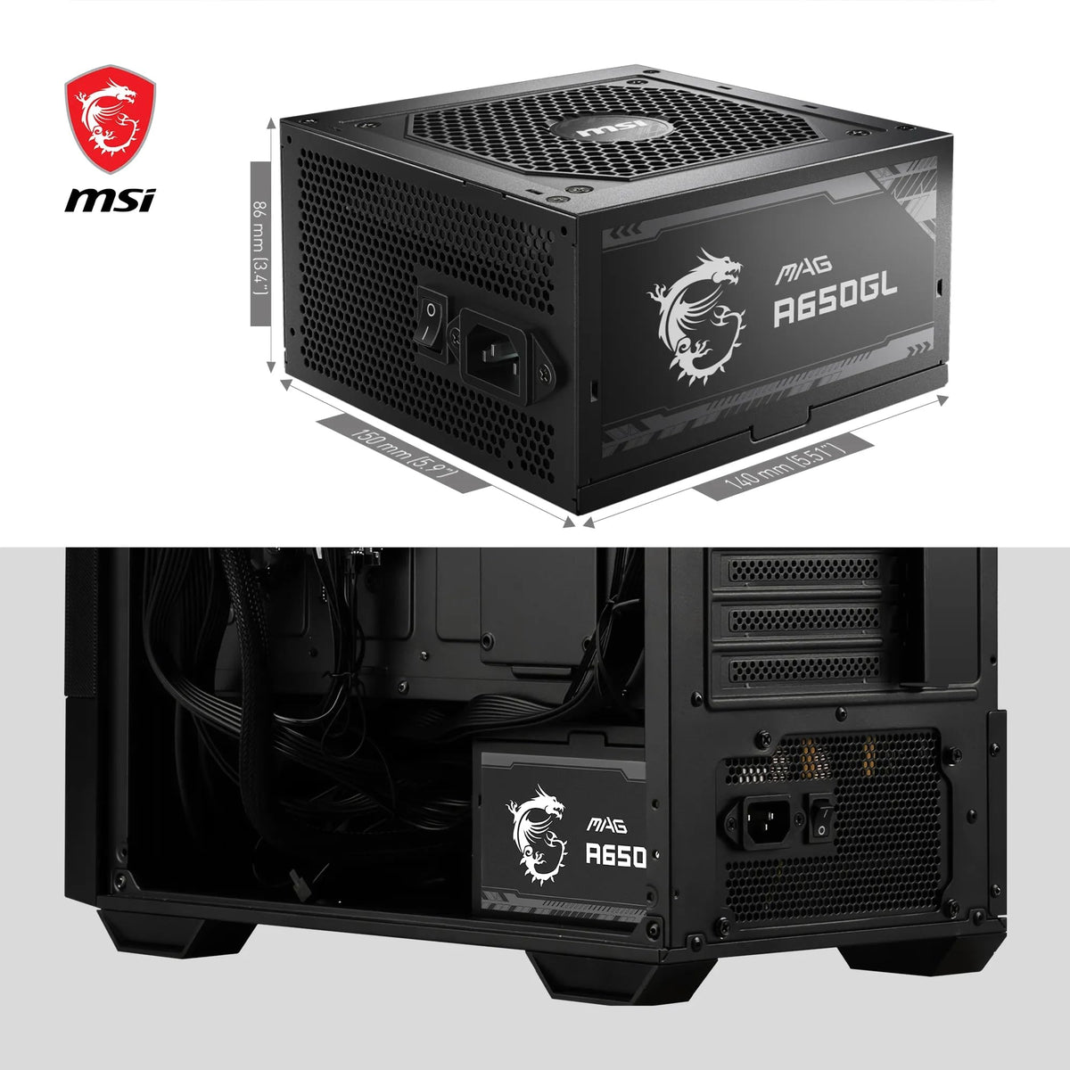 MSI MAG A750GL PCIE5