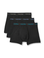 Calvin Klein Men’s 3 Pack Trunks with Logo Waistband