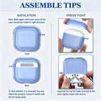 for AirPods 4 Case & AirPods 5 Case with Cleaner Kit,Clear Cover