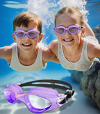 Kids Swimming Goggles for Boys & Girls Aged 6-14, Anti-Fog