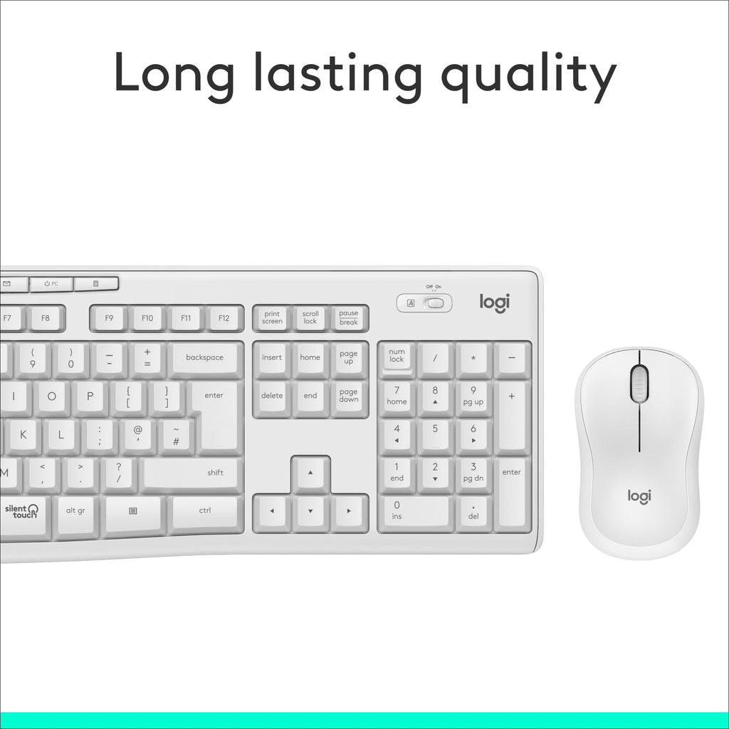 Logitech MK295 Silent Wireless Mouse & Keyboard Combo